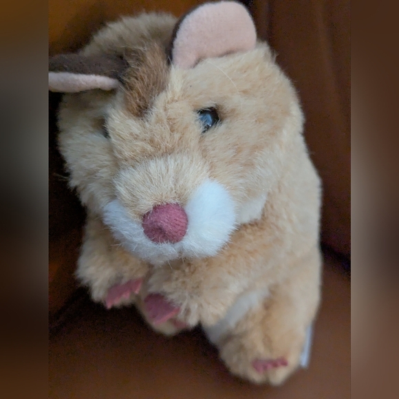 Vintage Folkmanis Folktails Hamster Mole Gopher Rodent Hand Puppet 7" Plush - Picture 3 of 8